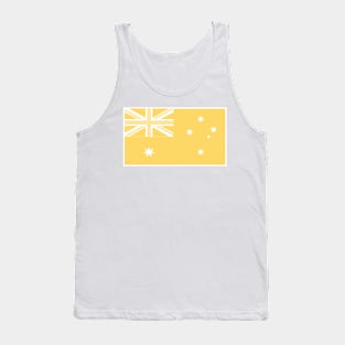 Australia Gold Flag Team Tank Top